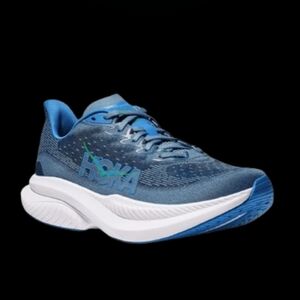 Hoka One One Mach 6 Running Mens Blue Green Thunder Cloud